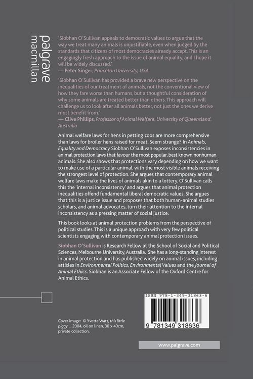 Produktbild: Animals, Equality and Democracy