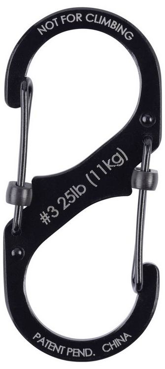 Produktbild: NITE Ize NI-LSB3-01-R6 Karabiner 68mm x 30mm 1St.