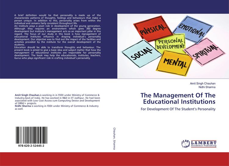 Produktbild: The Management Of The Educational Institutions