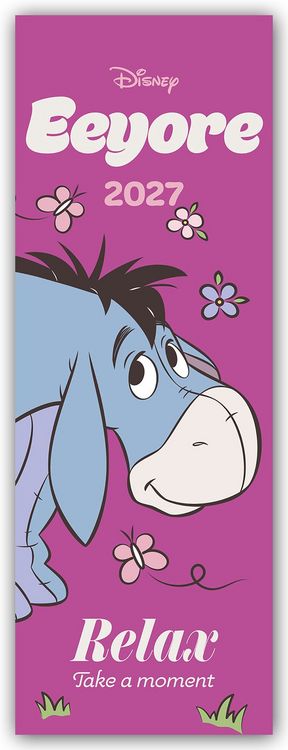 Produktbild: Disney Eeyore &ndash; Eeyore 2027 &ndash; Slimline-Kalender