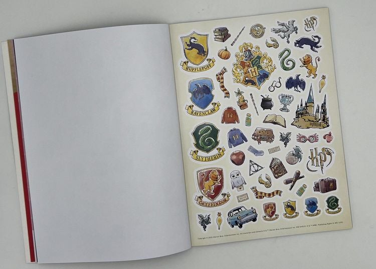 Produktbild: Aus den Filmen zu Harry Potter: Das offizielle Stickerbuch