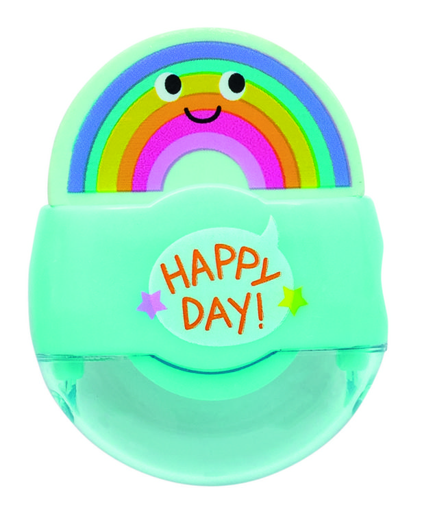 Produktbild: Happy Day 2 in 1 Anspitzer & Radierer