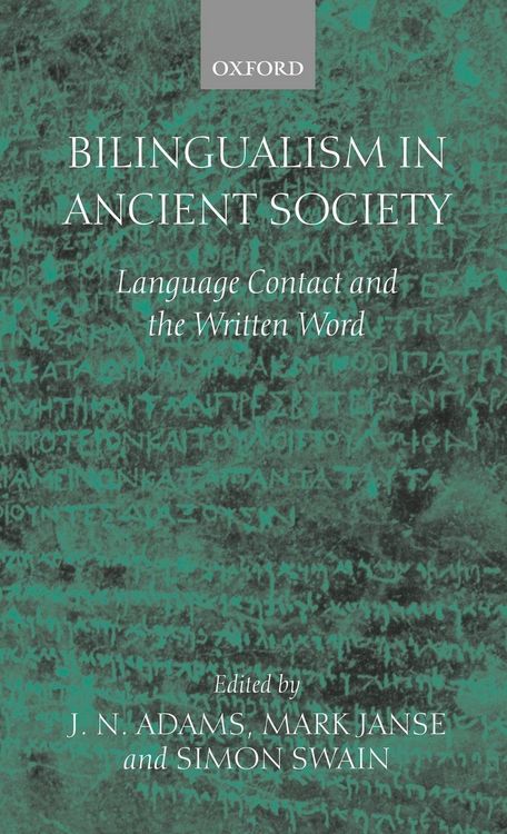 Produktbild: Bilingualism in Ancient Society