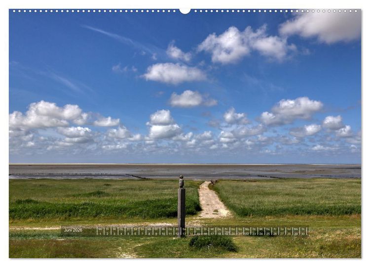 Produktbild: Mand&oslash; - Perle im d&auml;nischen Wattenmeer (Wandkalender 2026 DIN A2 quer), CALVENDO Monatskalender