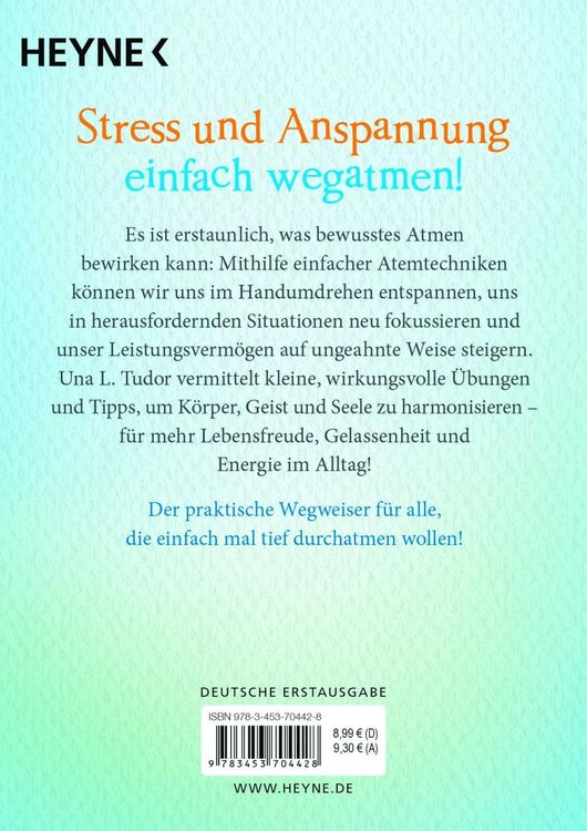 Produktbild: Das kleine Buch vom heilsamen Atmen