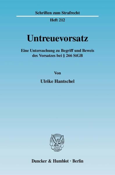 Produktbild: Untreuevorsatz.