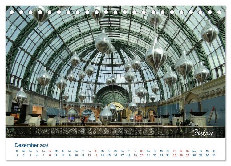 Produktbild: Vereinigte Arabische Emirate (Tischkalender 2026 DIN A5 quer), CALVENDO Monatskalender