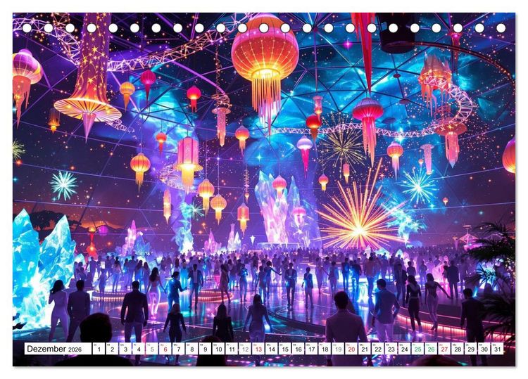 Produktbild: Neuer Morgen Mars (Tischkalender 2026 DIN A5 quer), CALVENDO Monatskalender