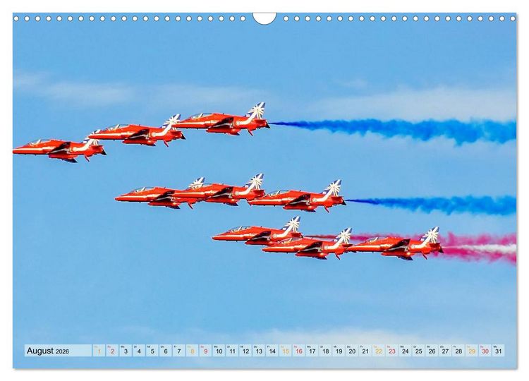 Produktbild: Flugschau - frei sein (Wandkalender 2026 DIN A3 quer), CALVENDO Monatskalender