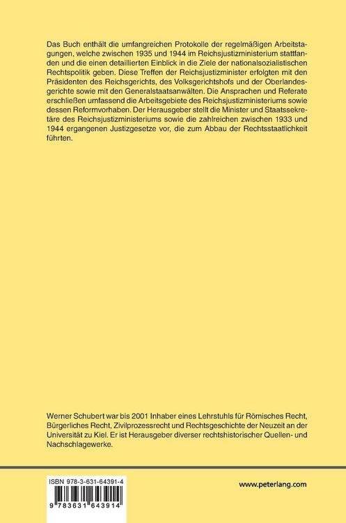 Produktbild: Das Reichsjustizministerium und die h&ouml;heren Justizbeh&ouml;rden in der NS-Zeit (1935&ndash;1944)