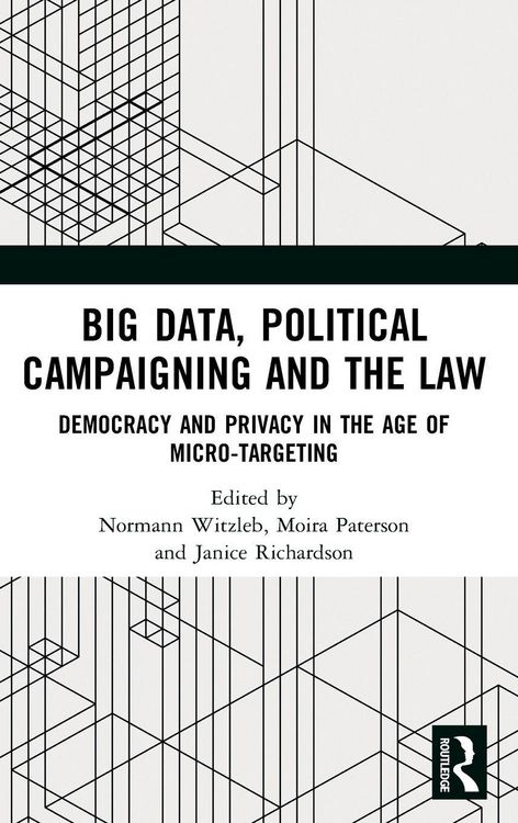 Produktbild: Big Data, Political Campaigning and the Law
