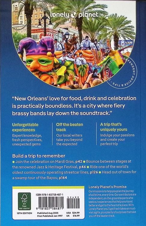 Produktbild: Lonely Planet New Orleans
