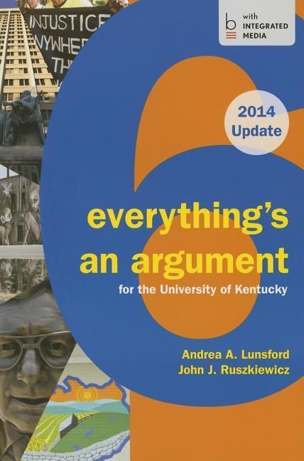 Produktbild: Cp Everything's an Argument 6e U Kentucky 2014