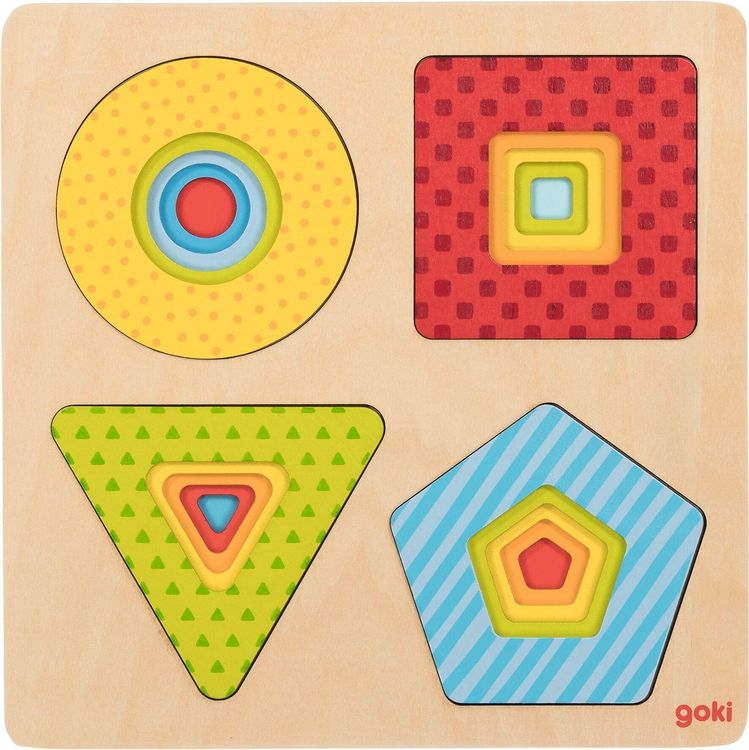 Produktbild: Schichtenpuzzle Formen
