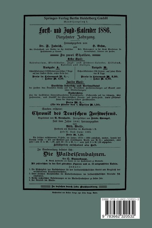 Produktbild: Jahrbuch der Preu&szlig;ischen Forst- und Jagdgesetzgebung und Verwaltung