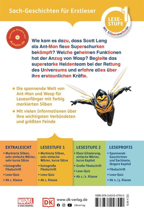 Produktbild: SUPERLESER! MARVEL Ant-Man und Wasp Superstarkes Heldenteam