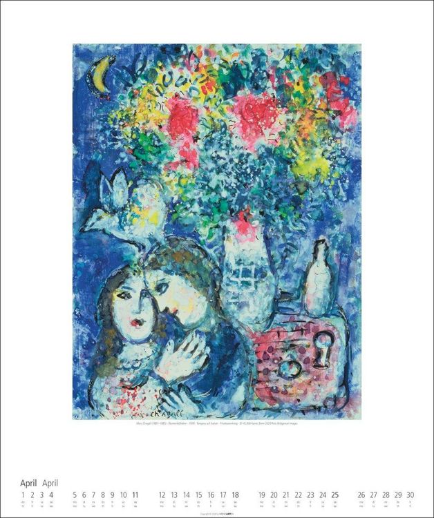 Produktbild: Marc Chagall Kalender 2027