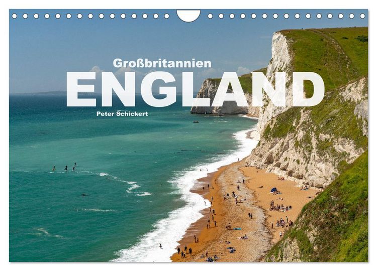 Produktbild: Gro&szlig;britannien - England (Wandkalender 2026 DIN A4 quer), CALVENDO Monatskalender