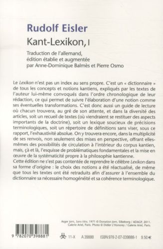 Produktbild: Kant-Lexikon I
