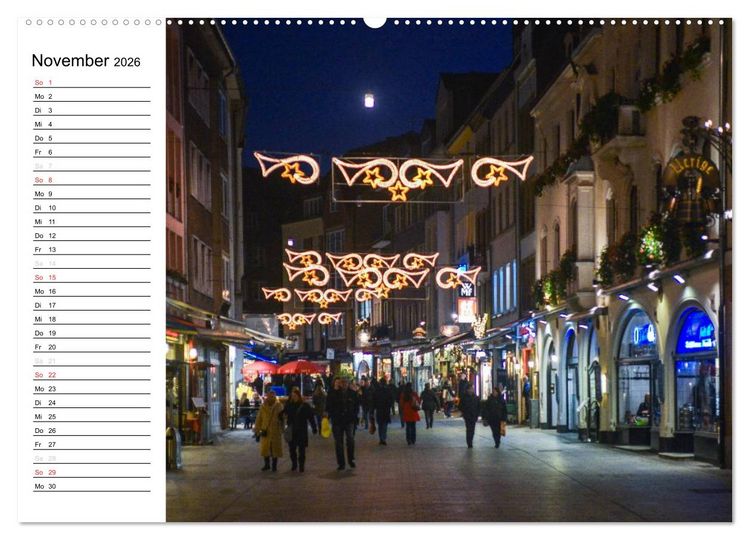 Produktbild: D&uuml;sseldorf - Impressionen (hochwertiger Premium Wandkalender 2026 DIN A2 quer), Kunstdruck in Hochglanz