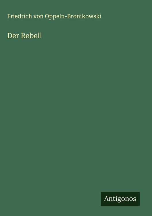 Produktbild: Der Rebell