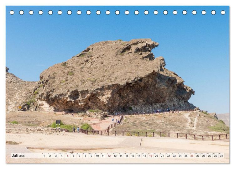 Produktbild: Oman - Zauberhafte Landschaften (Tischkalender 2026 DIN A5 quer), CALVENDO Monatskalender
