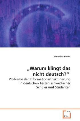Produktbild: Ros&eacute;n Christina: "Warum klingt das nicht deutsch?"