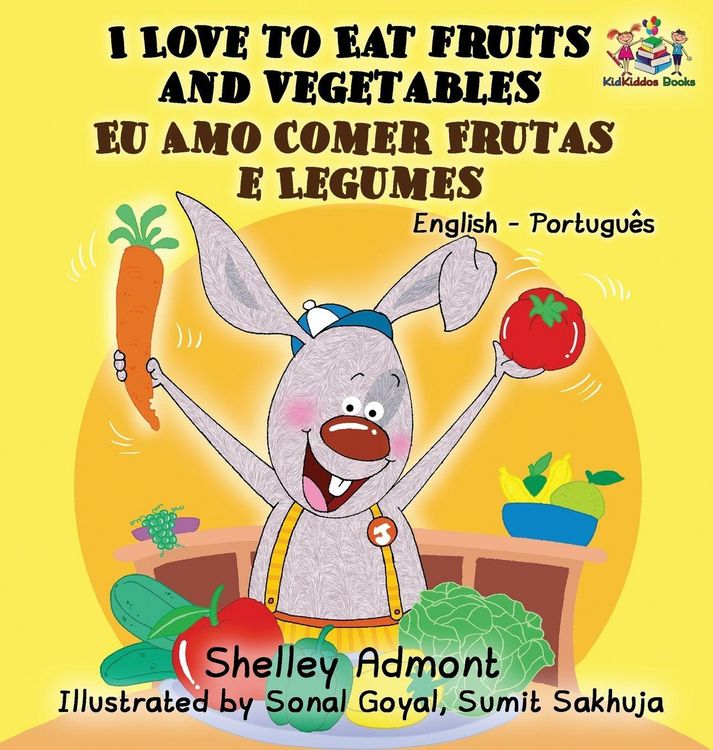 Produktbild: I Love to Eat Fruits and Vegetables (English Portuguese Bilingual Book - Brazilian)