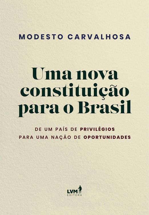 Produktbild: Uma nova constitui&ccedil;&atilde;o para o Brasil