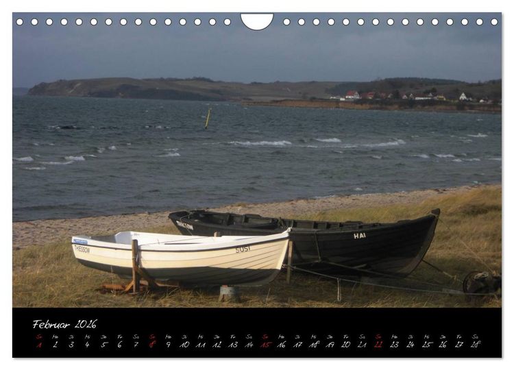 Produktbild: R&uuml;gen-Impressionen (Wandkalender 2026 DIN A4 quer), CALVENDO Monatskalender
