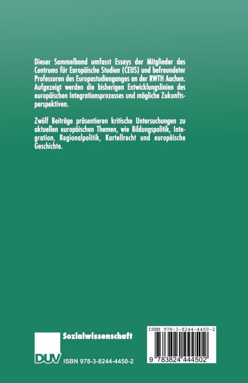 Produktbild: Europ&auml;ische Integrationsperspektiven