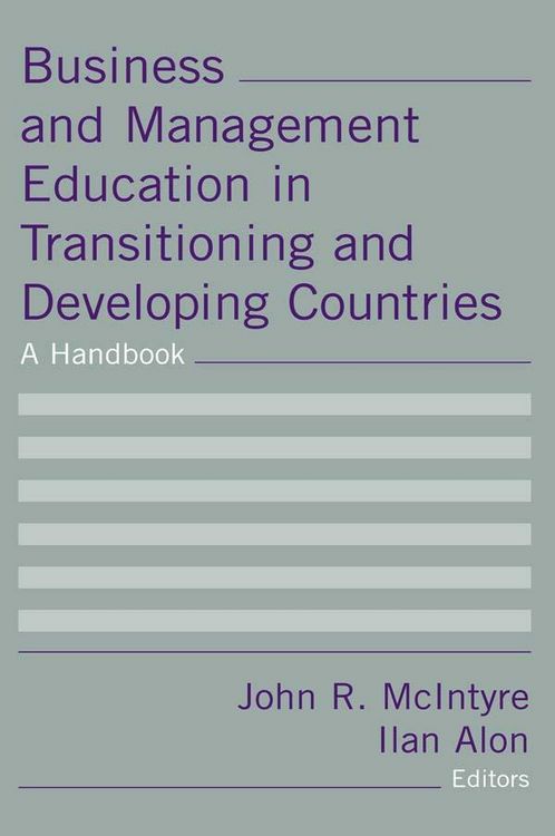 Produktbild: Business and Management Education in Transitioning and Developing Countries