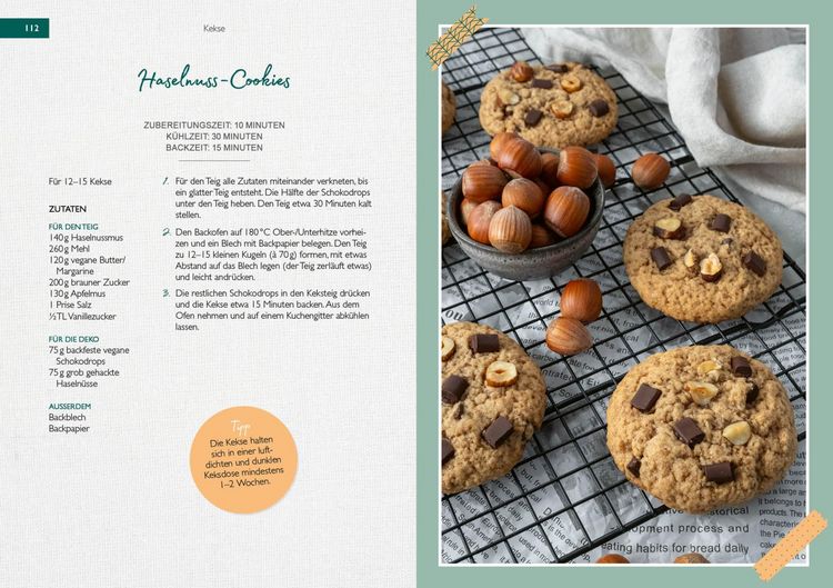 Produktbild: Das vegane Backbuch &ndash; schnell und einfach