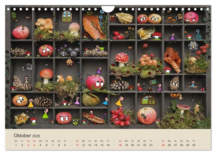 Produktbild: Das Leben der kleinen Pankies (Wandkalender 2026 DIN A4 quer), CALVENDO Monatskalender