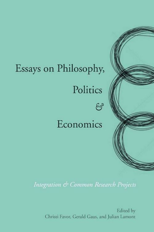 Produktbild: Essays on Philosophy, Politics & Economics