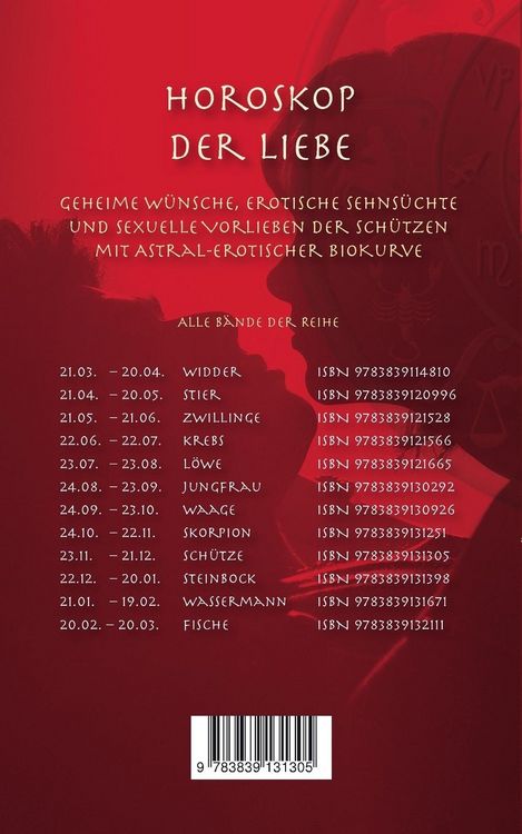 Produktbild: Horoskop der Liebe &ndash; Sternzeichen Sch&uuml;tze