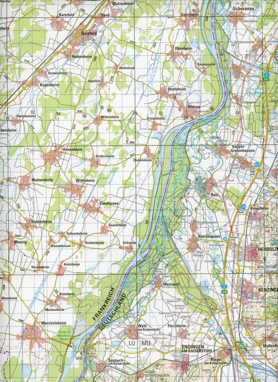 Produktbild: Freiburg / Nord 1:100 000