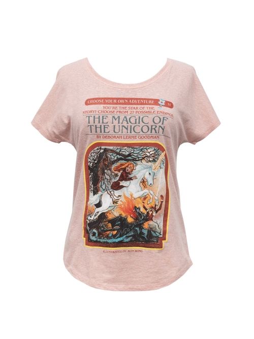 Produktbild: Choose Your Own Adventure: The Magic of the Unicorn Women's Relaxed Fit T-Shirt Large