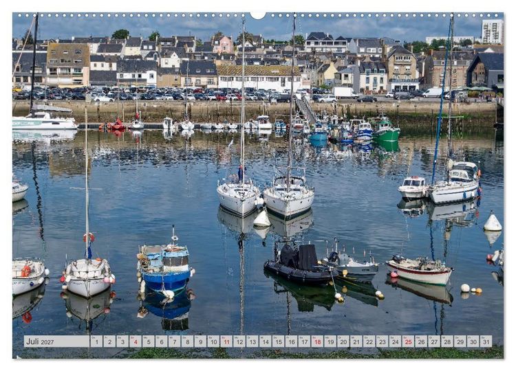 Produktbild: Cote Sauvage. Wilde Atlantikk&uuml;ste der Bretagne. (Wandkalender 2027 DIN A2 quer), CALVENDO Monatskalender