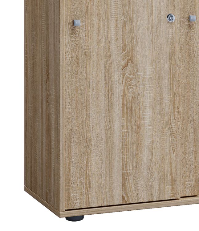 Produktbild: B&uuml;roschrank Aktenschrank Schiebet&uuml;ren Lona 5fach
