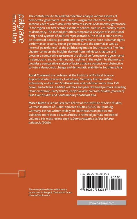 Produktbild: The Crisis of Democratic Governance in Southeast Asia