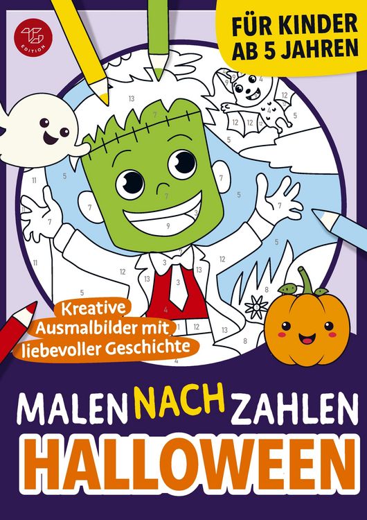 Produktbild: Malen nach Zahlen f&uuml;r Kinder - Halloween