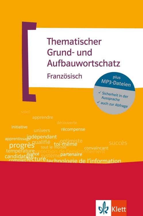 Produktbild: Thematischer Grund- und Aufbauwortschatz Französisch