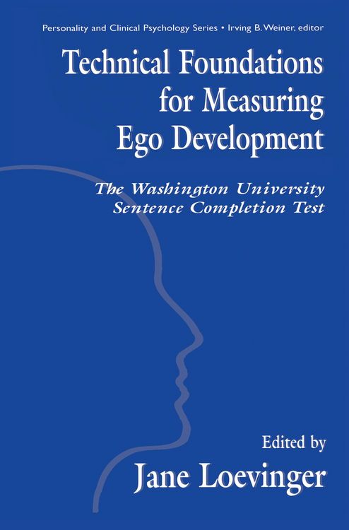 Produktbild: Technical Foundations for Measuring Ego Development