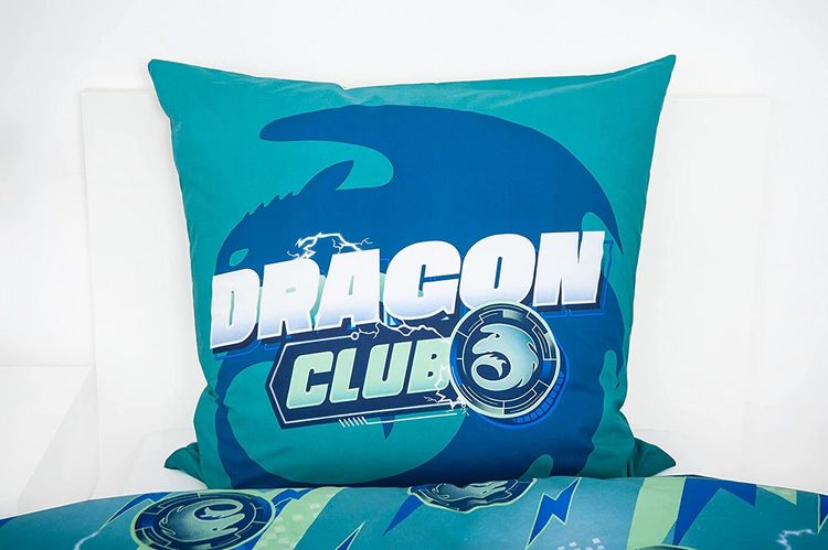 Produktbild: Herding 4426204050 - Dragons, Bettw&auml;sche-Set, Baumwolle, 80x80/135x200 cm