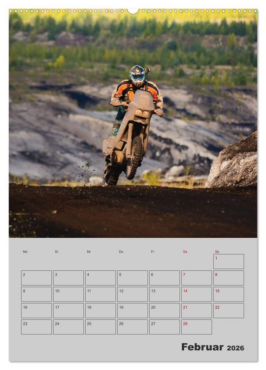 Produktbild: RALLYE RAID - Saison Planer (hochwertiger Premium Wandkalender 2026 DIN A2 hoch), Kunstdruck in Hochglanz
