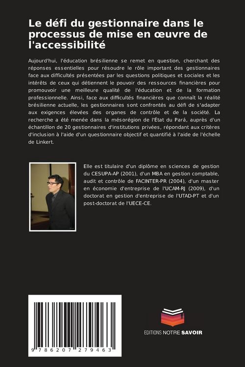 Produktbild: Le d&eacute;fi du gestionnaire dans le processus de mise en &iquest;uvre de l'accessibilit&eacute;