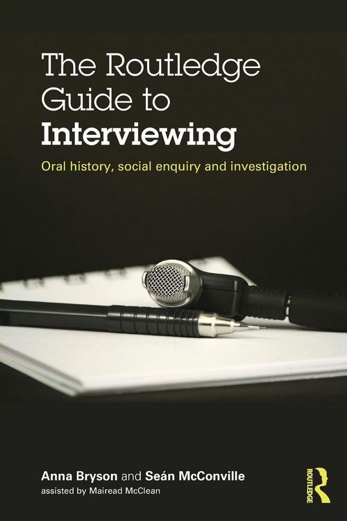 Produktbild: The Routledge Guide to Interviewing