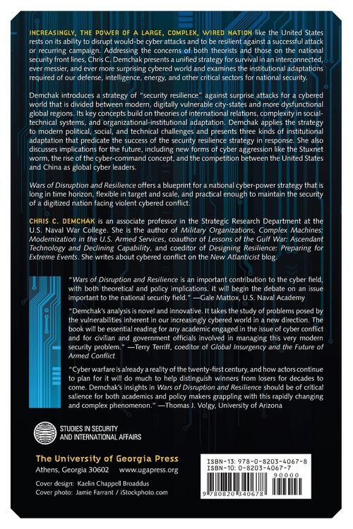 Produktbild: Wars of Disruption and Resilience