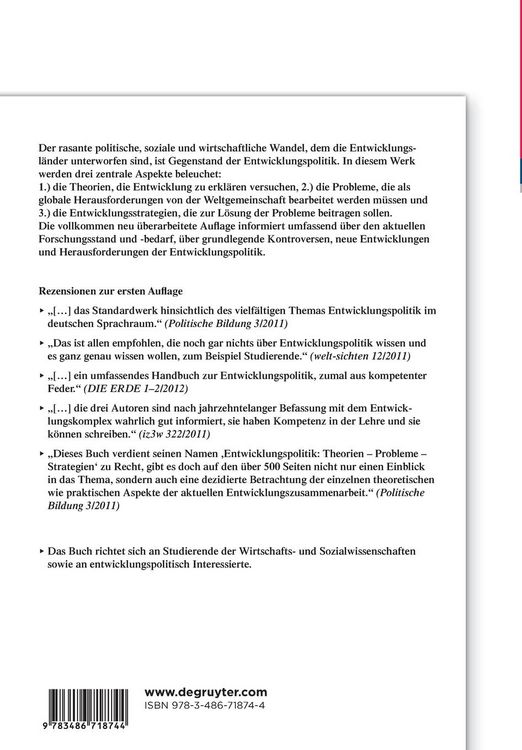 Produktbild: Entwicklungspolitik